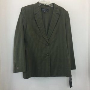 NEW Kasper & Company ASL Petite Womens Jacket Blazer 12P